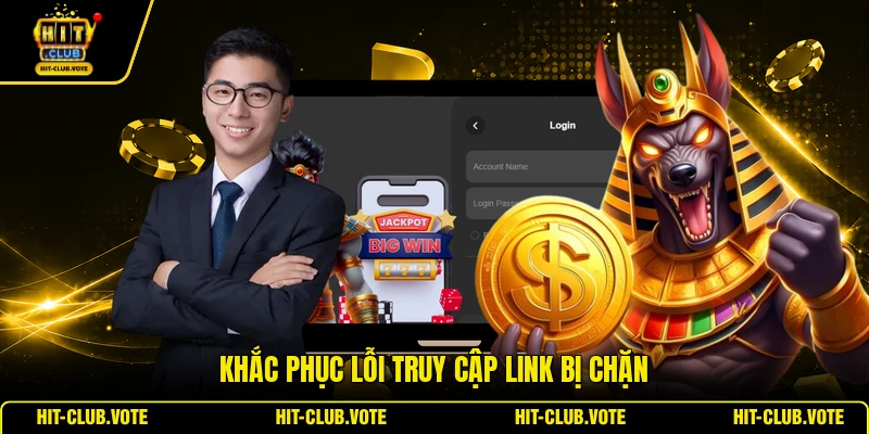 Khắc phục lỗi truy cập link bị chặn